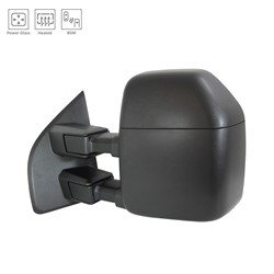 MC3Z17683XA MIRROR, LH (DRIVER SIDE)- TEXTURED- MANUAL- HEATED- TOW PKG- MANUAL TELESCOPING- W/ BLINDSPOT Hover For All Pa OEM auto part