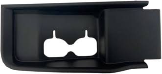 LC3Z8310G BUMPER AIR DEFLECTOR, RH (PASSENGER SIDE)- OUTER- PLASTIC- MATTE BLACK- W/O ADAPTIVE CRUISE Hover For All Part OEM auto part
