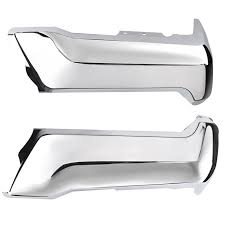 HC3Z17906JA BUMPER END CAPS- STEEL- CHROME- W/O SENSOR HOLES OEM auto part