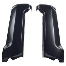 HC3Z17906GPTM BUMPER END CAPS- STEEL- PRIMED BLACK- W/O SENSOR HOLES OEM auto part
