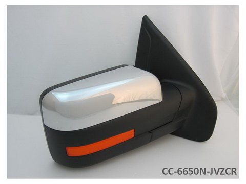 BL3Z17682EA MIRROR, RH (PASSENGER SIDE)- POWER HEATED- W/ MEMORY- W/ SIGNAL & PUDDLE LAMP- STANDARD TYPE- CHROME CAP Hover OEM auto part