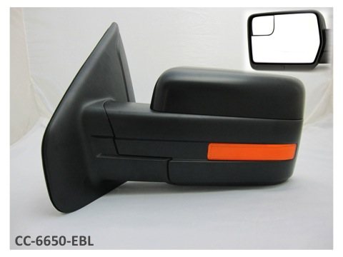 BL3Z17683HAPTM MIRROR, LH (DRIVER SIDE)- W/O HEAT & W/O PUDDLE- STANDARD TYPE- PTM CAP OEM auto part