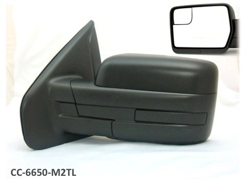 BL3Z17683AA MIRROR, LH (DRIVER SIDE)- MANUAL- STANDARD TYPE- TEXTURED BLACK- W/O REFLECTOR OEM auto part