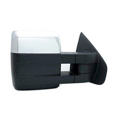 9L3Z17682EC MIRROR, RH (PASSENGER SIDE)- CHROME CAP- POWER- HEATED- SIGNAL- W/ PUDDLE LAMP- W/ MEMORY- W/O DIMMING- TOWING OEM auto part