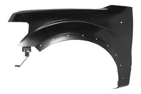 BL3Z16006B FENDER, LH (DRIVER SIDE)- HS STEEL- W/ WHEEL MOULDING HOLES- CAPA CERTIFIED OEM auto part