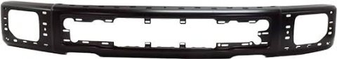 FL3Z17757HPTM BUMPER FACE BAR- STEEL- PRIMED- W/ FOG LAMP HOLES- REQUIRES END CAP MOULDINGS- CREW & EXTENDED CABS Hover For OEM auto part
