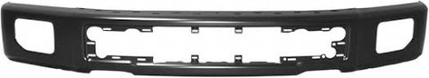 FL3Z17757FAPTM BUMPER FACE BAR- STEEL- ARGENT BLACK/ PTM- W/ FOG LAMP HOLES- W/O END CAP MOULDINGS OEM auto part