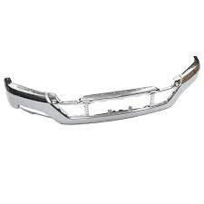 ML3Z17757G BUMPER FACE BAR- STEEL- CHROME- W/ 4 SENSOR HOLES- W/O PARK ASSIST OEM auto part
