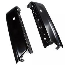 ML3Z17906BAPTM BUMPER FACE BAR SET- SOLD AS PAIR- STEEL- ARGENT/ SATIN BLACK/ PTM- W/ SENSOR HOLE IN EACH- W/O PARK ASSIST Ho OEM auto part