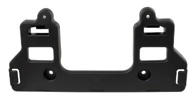 ML3Z17A385AC BUMPER LICENSE PLATE BRACKET- MATTE BLACK OEM auto part