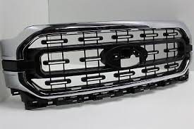 ML3Z8200BB GRILLE- MATTE BLACK- W/ GLOSS BLACK INNER MOULDING- W/ CHROME SURROUND- XLT MODEL- STANDARD EQUIPMENT- W/O CHR OEM auto part