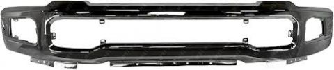 PC3Z17757EA BUMPER FACE BAR- STEEL- CHROME- W/ FOG LAMP HOLES- W/O ADAPTIVE CRUISE OEM auto part