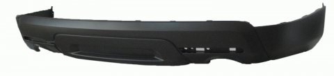 BB5Z17F828AA BUMPER COVER- LOWER- TEXTURED BLACK- W/O SENSOR HOLES- W/O TOWING PKG- CAPA CERTIFIED OEM auto part