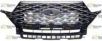 LB5Z8200DC GRILLE ASSEMBLY- MATTE BLACK- W/ CHROME MESH- PLATINUM MODEL OEM auto part