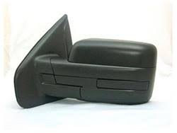 9L3Z17683AA MIRROR, LH (DRIVER SIDE)- TEXTURED BLACK- MANUAL- STANDARD SQUARE TYPE OEM auto part