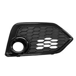 71103TGGA20 LAMP BEZEL, RH (PASSENGER SIDE)- MATTE BLACK- W/ GLOSS BLACK SURROUND- W/ FOG LAMP HOLE- WITH & W/O ADAPTIVE C OEM auto part