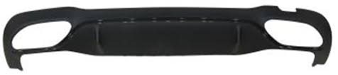 2138851801 BUMPER VALANCE- TEXTURED BLACK- W/O LUXURY PKG- CAPA CERTIFIED OEM auto part