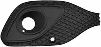 2478851404 BUMPER GRILLE INSERT- OUTER, RH (PASSENGER SIDE)- TEXTURED BLACK- W/ PARKTRONIC SENSOR HOLES- W/ FOG LAMP HOLE OEM auto part