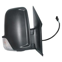 9068104616 MIRROR, RH (PASSENGER SIDE)- TEXTURED BLACK- POWER- HEATED- SIGNAL- W/O TOW PKG OEM auto part