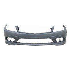 204885 BUMPER COVER- PRIMED- W/ AMG STYLING- W/O HEADLAMP WASHERS- W/O LED DRIVE LAMPS- W/O PARK ASSIST SENSOR HOLES OEM auto part