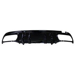 2058854603 BUMPER LOWER VALANCE- BRIGHT BLACK FINISH- W/ 2 PARK ASSIST SENSOR HOLES- W/ AMG STYLING Hover For All Part Fi OEM auto part
