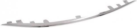 2058851274 BUMPER OUTER MOULDING- LOWER, RH (PASSENGER SIDE)- CHROME- W/O LUXURY PKG- W/O AMG PKG OEM auto part