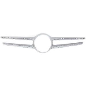 2058880160 GRILLE MOULDING- CENTER- MATTE SILVER- W/O SURROUND VIEW- W/ DISTRONIC CRUISE OEM auto part
