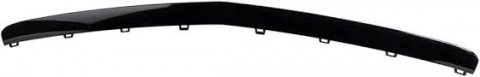 177885430264 BUMPER MOULDING- CENTER- GLOSS BLACK OEM auto part