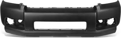 5211935905 BUMPER COVER- SMOOTH BLACK UPPER- W/ TEXTURED BLACK LOWER- W/ INTEGRATED LOWER VALANCE- SR5 MODEL- W/O TRAIL P OEM auto part