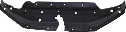 5329235031 RADIATOR SUPPORT SUPPORT COVER- PLASTIC POLYMER- TEXTURED BLACK OEM auto part