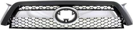 5310135090C0 GRILLE- MATTE BLACK- W/ PRIMED UPPER- W/ CHROME MOULDING OEM auto part