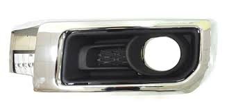 5270335010 LAMP BEZEL, LH (DRIVER SIDE)- MATTE BLACK- W/ CHROME SURROUND- W/ FOG LAMP HOLE- W/O NIGHTSHADE EDITION- FOR 2 OEM auto part