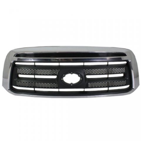 531000C230 GRILLE- BLACK- W/ CHROME MOULDING -BASE OEM auto part
