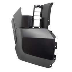 521120C911 BUMPER END, RH (PASSENGER SIDE)- PRIMED- W/O SENSOR HOLE- W/ WHEEL MOULDING HOLES- CAPA CERTIFIED Hover For Al OEM auto part