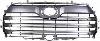 531010C510 GRILLE- GLOSS GREY- BILLET TYPE- W/ CAMERA HOLE- LIMITED MODEL OEM auto part