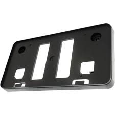 5211433410 BUMPER LICENSE PLATE BRACKET- MATTE BLACK- L / LE / XLE MODELS- JAPAN & NORTH AMERICA BUILT Hover For All Part OEM auto part