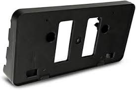 5211433470 BUMPER LICENSE PLATE BRACKET- MATTE BLACK- SE / XSE MODELS- JAPAN BUILT OEM auto part