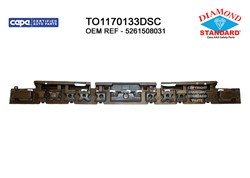 5261508031 BUMPER IMPACT ABSORBER- PLASTIC POLYMER- EXCEPT SE MODEL- DIAMOND STANDARD- CAPA CERTIFIED Hover For All Part OEM auto part
