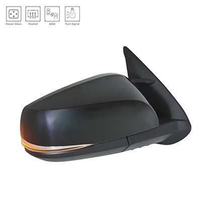 8791004240 MIRROR, RH (PASSENGER SIDE)- PTM CAP- POWER- HEATED- SIGNAL- W/ BLINDSPOT- W/O CAMERA- POWER FOLDING Hover For OEM auto part