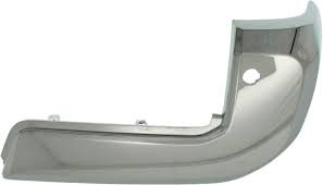 5215504050 BUMPER END CAP, RH (PASSENGER SIDE)- PLASTIC- CHROME- W/ SENSOR HOLE OEM auto part