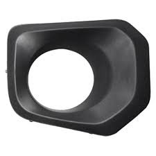 5212704020 LAMP BEZEL, RH (PASSENGER SIDE)- TEXTURED BLACK- W/ FOG LAMP HOLE- W/O CHROME MOULDING OEM auto part