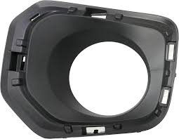 5212804030 LAMP BEZEL, LH (DRIVER SIDE)- TEXTURED BLACK- W/ MOULDING HOLES- W/ FOG LAMP HOLE OEM auto part