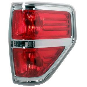 BL3Z13404B LAMP UNIT, RH (PASSENGER SIDE)- HALOGEN- W/ CHROME SURROUND- CAPA CERTIFIED OEM auto part
