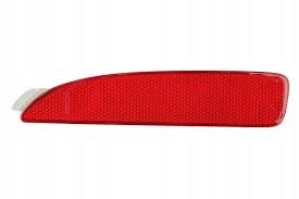 D350515L0F BUMPER REFLECTOR, LH (DRIVER SIDE)- RED- CAPA CERTIFIED OEM auto part