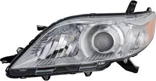 8118508040 LAMP, LH (DRIVER SIDE)- HID- W/ HALOGEN SIGNAL- CHROME BEZEL- CAPA CERTIFIED OEM auto part