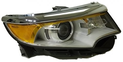 BT4Z13008A LAMP ASSEMBLY, RH (PASSENGER SIDE)- HALOGEN- W/O LOGO- W/O SPORT - BRIGHT CHROME BEZEL- CAPA CERTIFIED Hover F OEM auto part