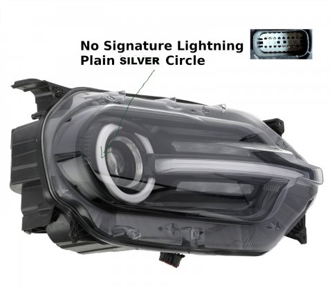 M1PZ13008L LAMP UNIT, RH (PASSENGER SIDE)- LED- W/O SIGNATURE LIGHTING (RING DOES NOT LIGHT UP)- BASE / BIG BEND / HERITA OEM auto part