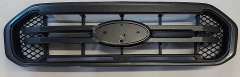 KB3Z8200G GRILLE- UPPER PAINTED/ GLOSS GARY- LARIAT MODEL- SPORT APPEARANCE PKG OEM auto part