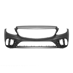 20588024089999 BUMPER COVER- PRIMED- W/ AMG STYLING- W/O SURROUND VIEW- W/O ACTIVE PARK ASSIST OEM auto part