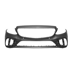 20588025059999 BUMPER COVER- PRIMED- W/ AMG STYLING- W/ SURROUND VIEW- W/ ACTIVE PARK ASSIST OEM auto part